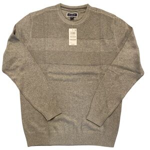 Club Room Men's Gray Crewneck Sweater